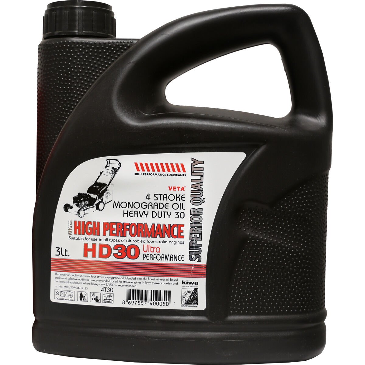 Veta 4T30 Dört Zamanlı Motor Yağı 3lt