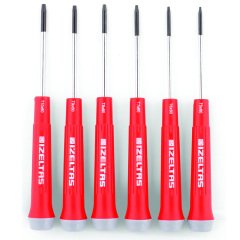 İzeltaş 4530 Elektronikçi Tip Torx Uçlu Klemens Tornavida Seti 6 Parça