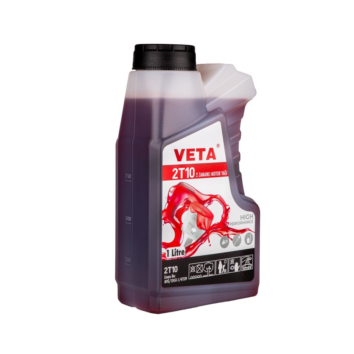 Veta 2T10 Benzin Karışım Yağı İki Zamanlı 1 Litre