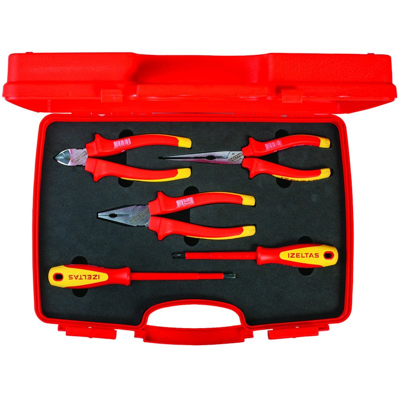 İzeltaş 8795 Elektrikçi Seti 1000V İzoleli 5 Parça - 5.213,70 TL