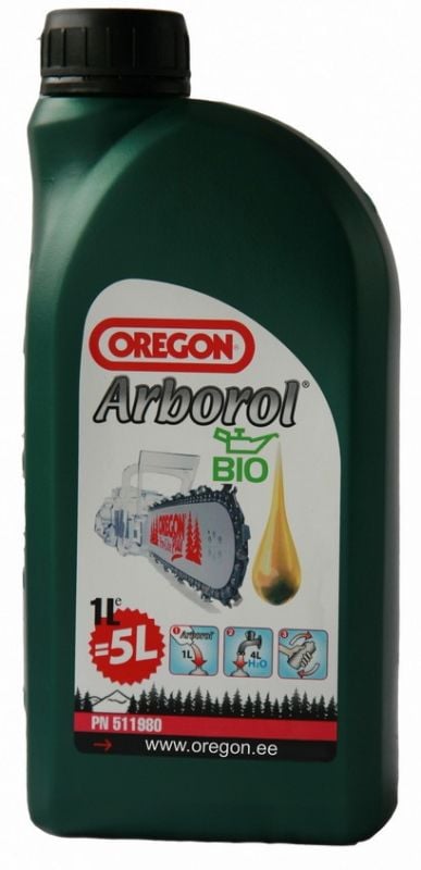 Oregon 511980 Arborol Kılavuz ve Zincir Yağı 1 Litre