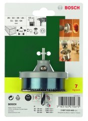 Bosch - 7 Parça Delik Açma Testeresi Seti (18 mm)