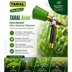 TARAL Airjet Hava Destekli Mikro İlaçlama Tabancası
