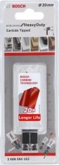 Bosch - Endurance Serisi Zorlu Malzemeler için Karpit Delik Açma Testeresi (Panç) 20 mm