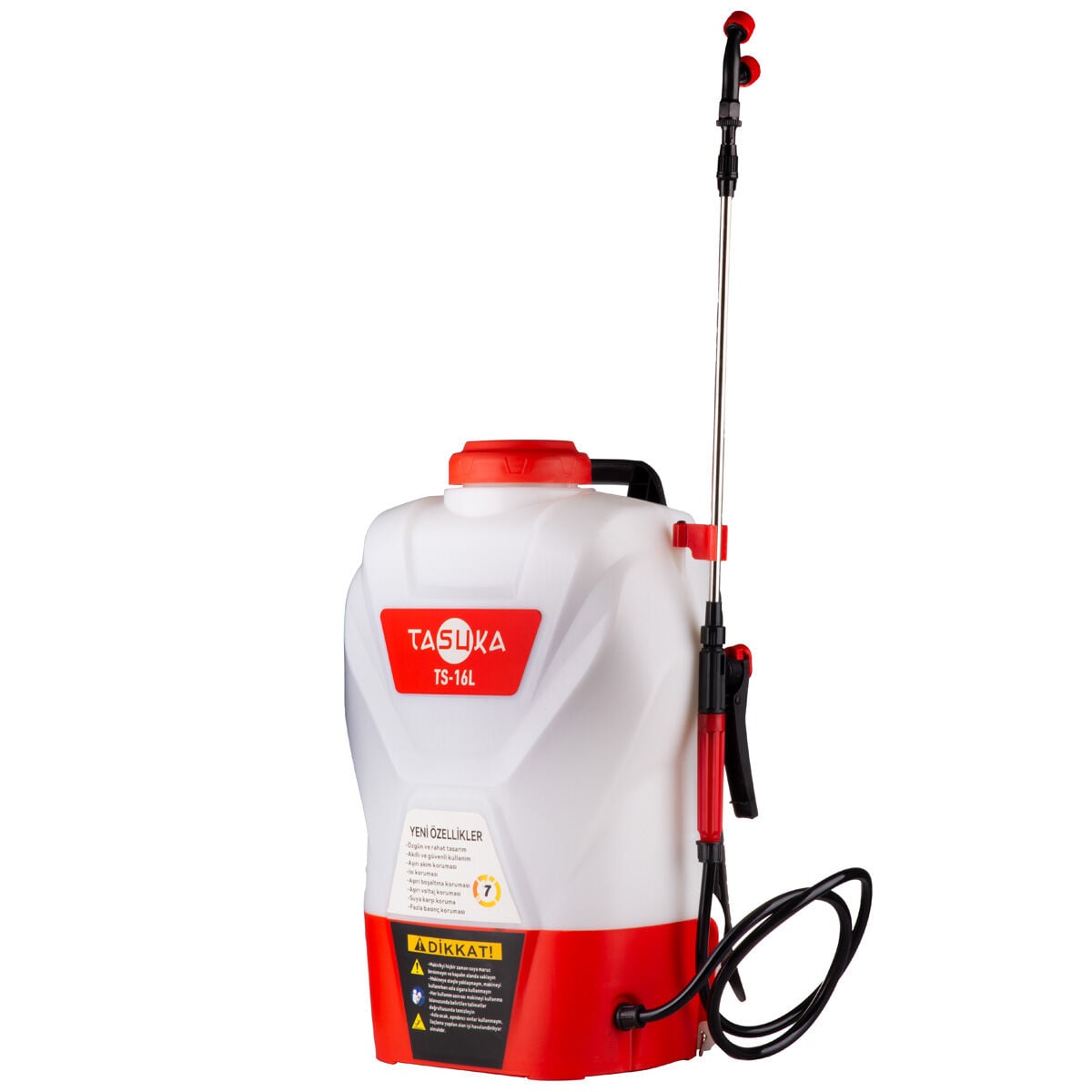 TASUKA TS-16L Akülü İlaçlama Pülverizatörü LITHIUM 4.0 Ah