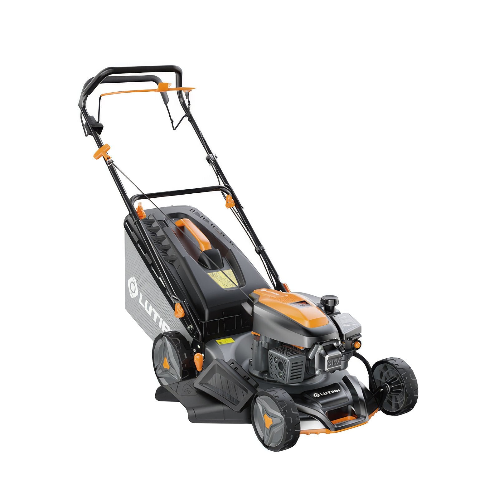 Lutian LM43P-150 Benzinli Çim Biçme Makinesi 43cm 149CC Itmeli 5in1 Çim Kesme