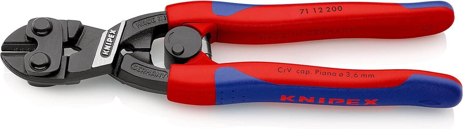Knipex 7112200 Kompakt Mafsallı Keski CoBolt® 200mm