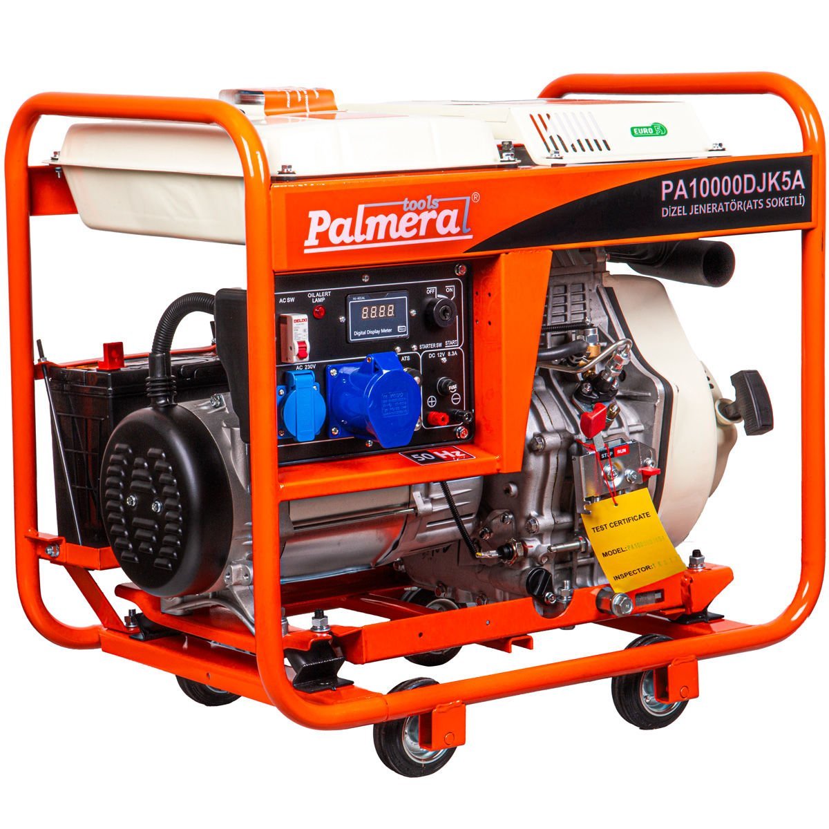 Palmera PA10000DJK5A EUR5 JENERATÖR 9,3 kVA DİZEL MARŞ.ATS