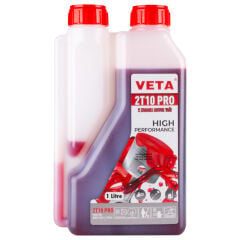 Veta 2T10 Pro Benzin Karışım Yağı İki Zamanlı 1 Litre Ölçekli