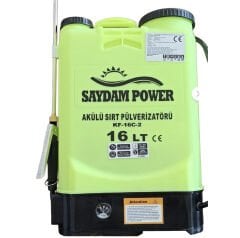 SaydamPower KF-16C-2 16Lt İlaçlama Makinası Akülü (Sırt Pülverizatörü)