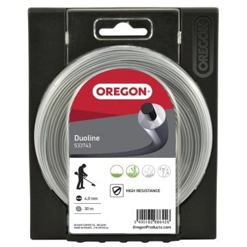 Oregon DUOLINE 533743 Misina 4.0mm 30 Metre Yuvarlak