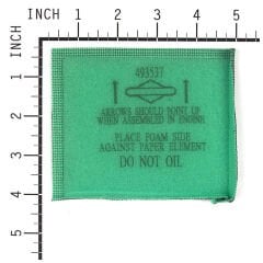 Briggs & Stratton Hava Filtre Ön Temizleyicisi Sünger Elemanı B493537S