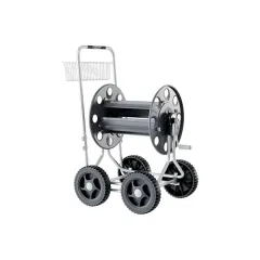 Claber 8900 Hortum Sarma Makarası  Metal  4 Tekerlekli 1/2'' 165 Metre
