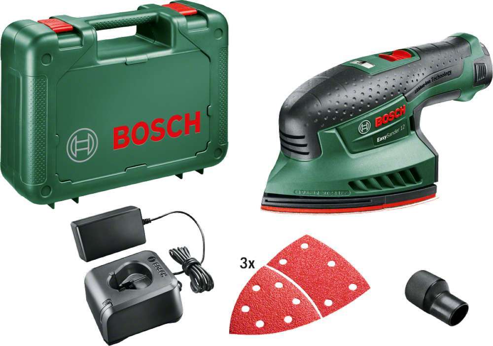 Bosch EasySander 12 (1x2,5 Ah) Akülü Multi Zımpara Makinesi
