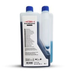 Zargana 2T10 Pro Benzin Karışım Yağı İki Zamanlı 1 Litre Ölçekli Mavi