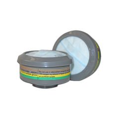 STARLINE Gaz Maskesi Seti V-800 Yarım Yüz Maske Ve V-7800 ABEK1P2R Filtre