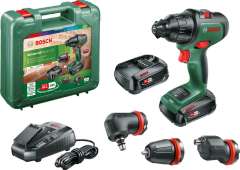 Bosch AdvancedImpact 18 (1,5 Ah Çift Akü) +3 Adaptör