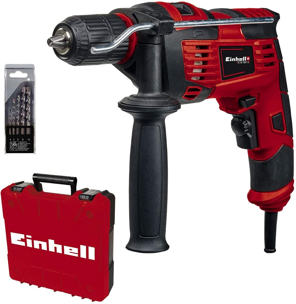Einhell TC-ID 720/1 E Kit Darbeli Matkap 720W