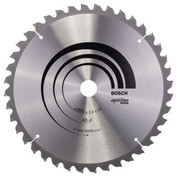 Bosch Optiline Wood 305*30 mm 40 Diş