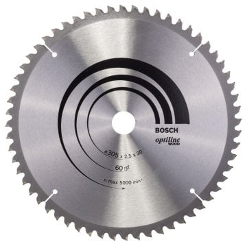 Bosch Optiline Wood 305*30 mm 60 Diş