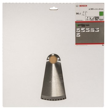 Bosch Optiline Wood 305*30 mm 96 Diş