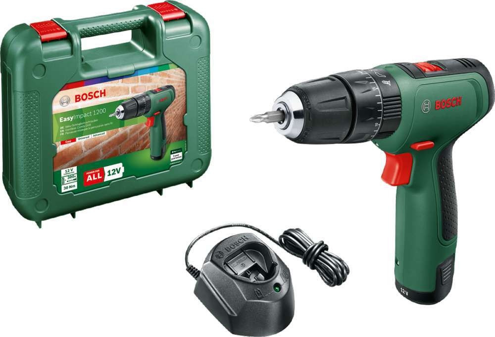 Bosch EasyImpact 1200 + GAL 1210 CV (Tek Akülü)