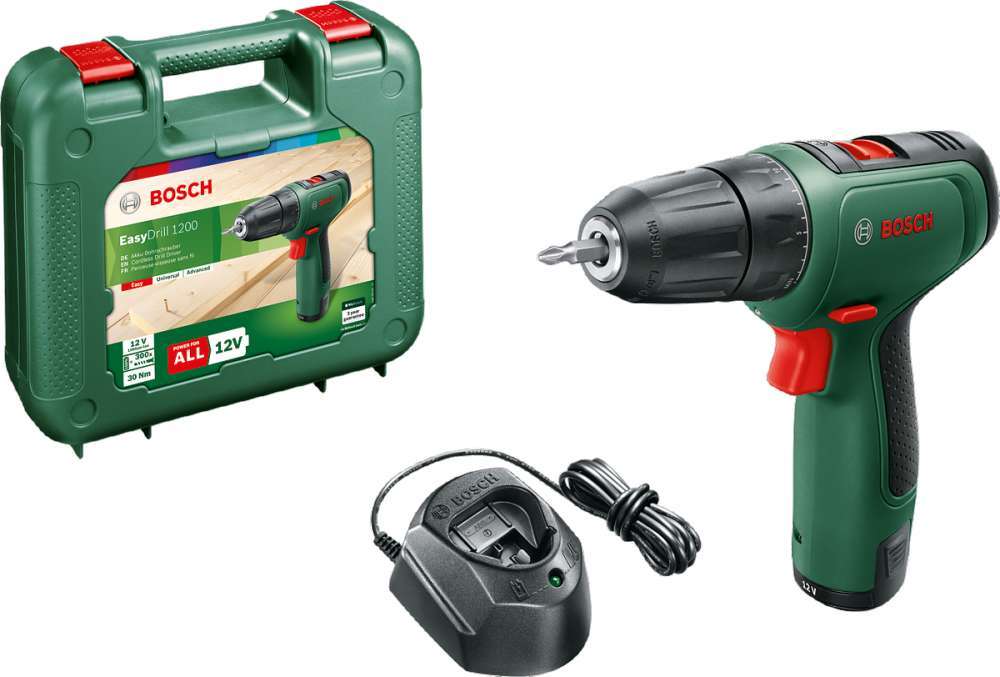 Bosch EasyDrill 1200 + GAL 1210 CV (Tek Akülü)