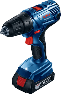 Bosch Professional GSR 180-LI 18 Volt 2.0 Ah Çift Akülü Delme/Vidalama - Çantalı