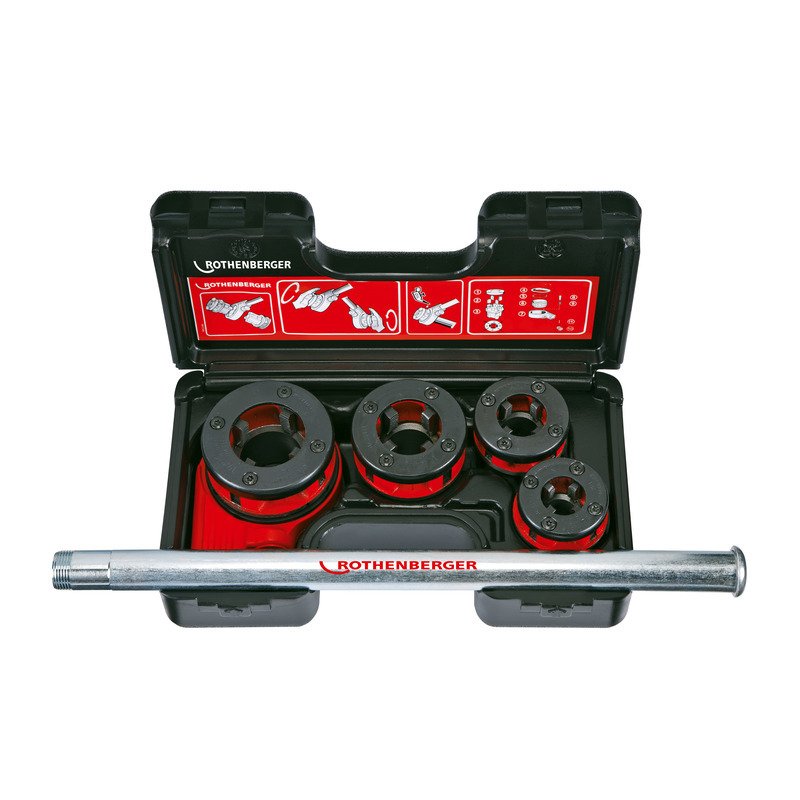 Rothenberger Super Cut Kollu Pafta Seti 1/2'' - 1''