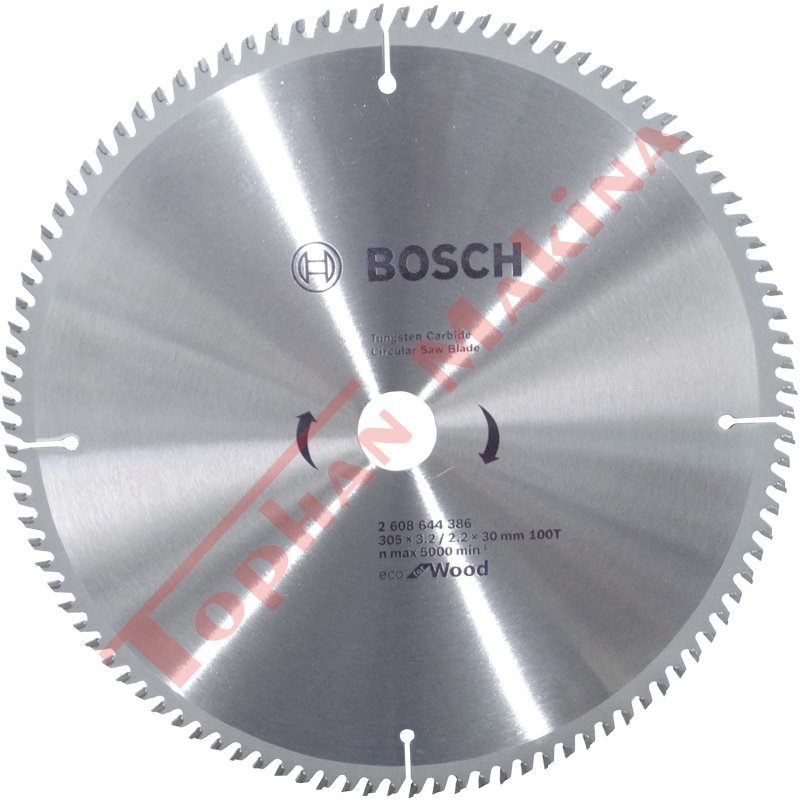 Bosch - Optiline Eco Serisi Ahşap için Daire Testere Bıçağı 305*30 100 Diş