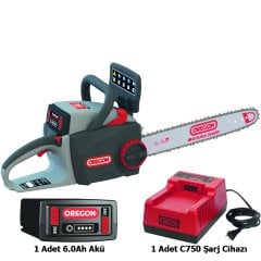 Oregon CS300 Şarjlı Ağaç Kesme Makinası 91'' 26 Diş 6.0Ah + C750