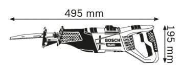 Bosch Professional GSA 1100 E Panter Testere