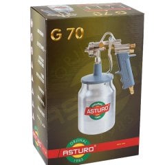 Asturo G70 Boya Tabancası 1000ml 2.5mm