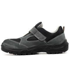 Yepa B34 14-53 Gri Süet Yazlık Çelik Burunlu İş Ayakkabısı 39 Numara