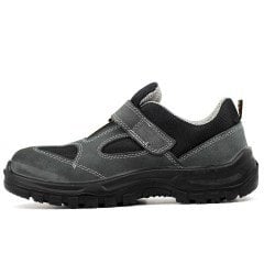 Yepa B34 14-53 Gri Süet Yazlık Çelik Burunlu İş Ayakkabısı 40 Numara