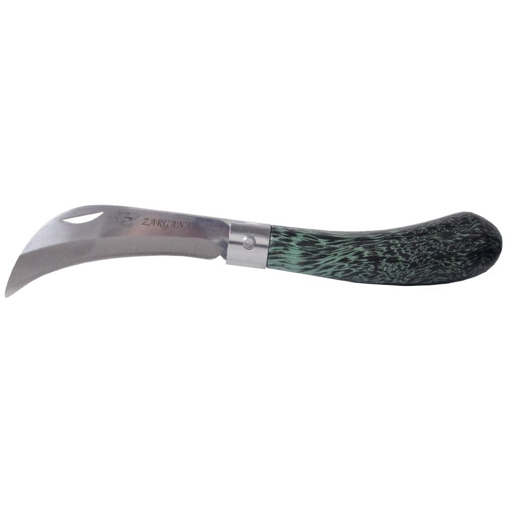Zargana Aşı Bıçağı Eğri Ağız Sap 19cm - Denizli