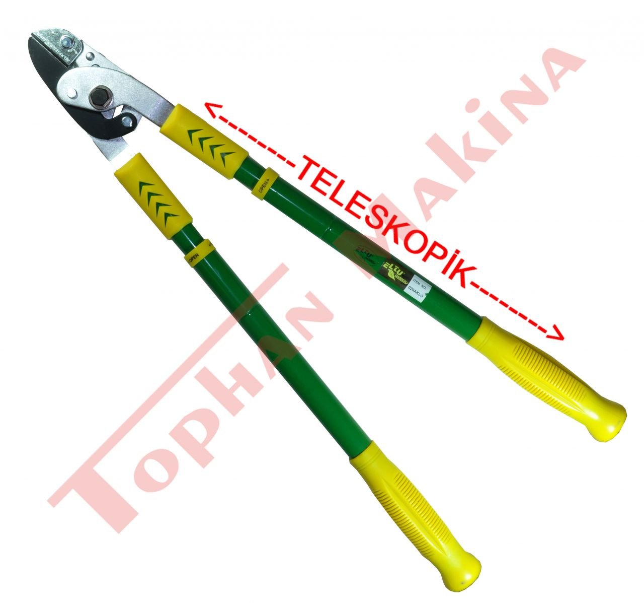 Eltu 020AKLG Dal Budama Makası ''Çelik Teleskopik Saplı'' 65-98cm