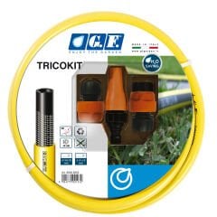 G.F. GF80007027 Hortum Tricogi 1/2'' 25m Adaptör Kitli