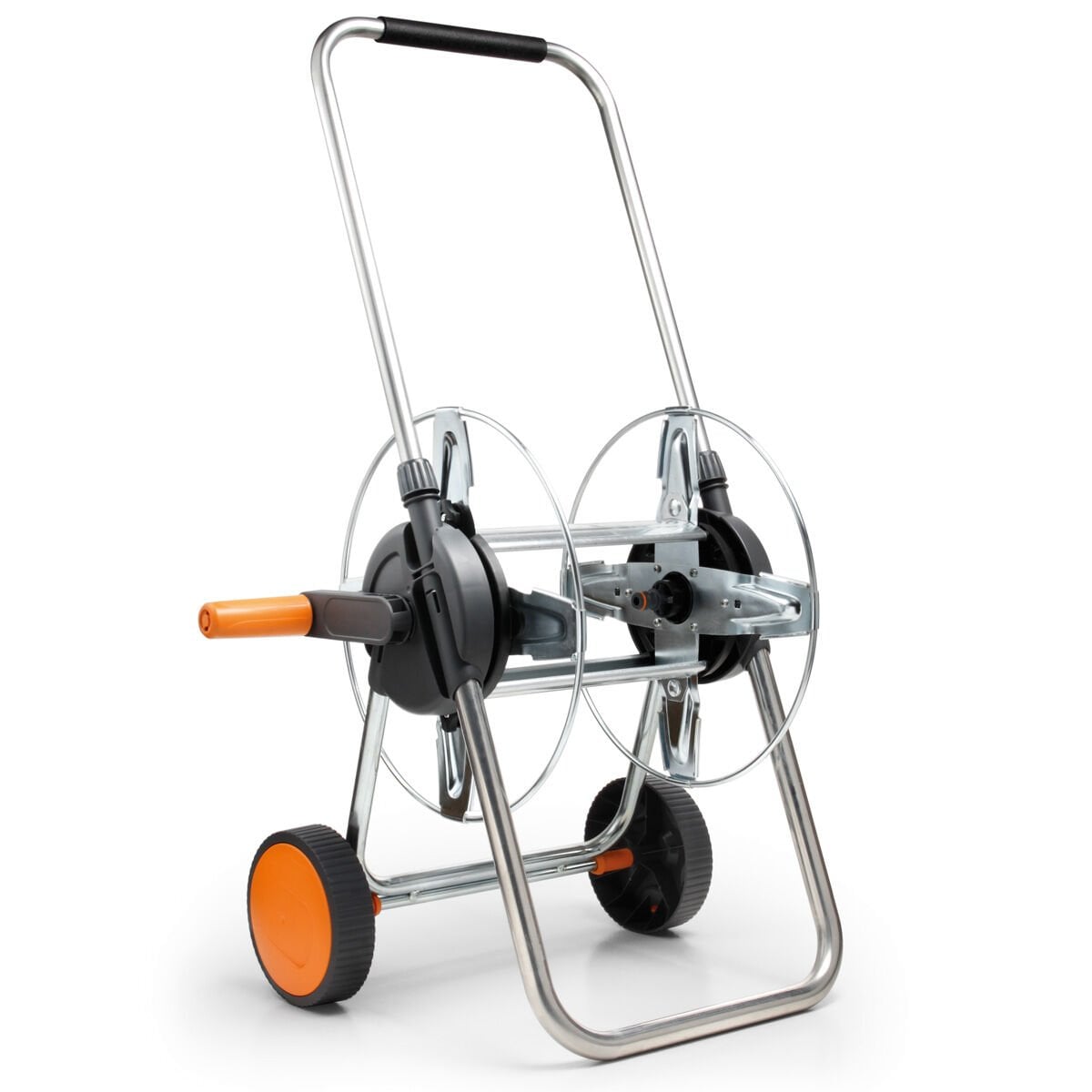G.F. GF80005787 Hortum Makarası Tekerlekli Metal Teleskopik Kollu Set 60m