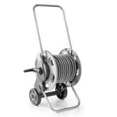 G.F. GF80005749 Hortum Makarası 1/2'' 25m Hortumlu Tekerlekli Metal Teleskopik Kollu Set PREMIUM