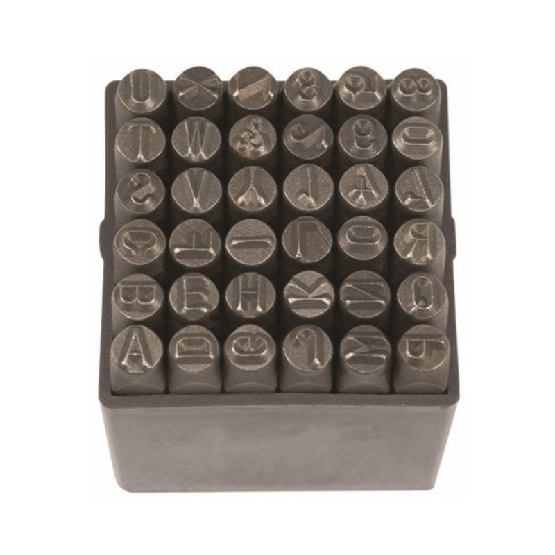 Partner PT03041 Çelik Harf ve Rakam 36 Parça 3mm