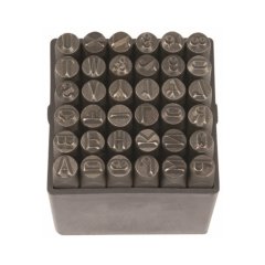 Partner PT03041 Çelik Harf ve Rakam 36 Parça 3mm