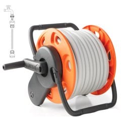 G.F. 8000-5846 Hortum Sarma Makarası Mini Plus 1/2'' 15 Metre Hortumlu Set