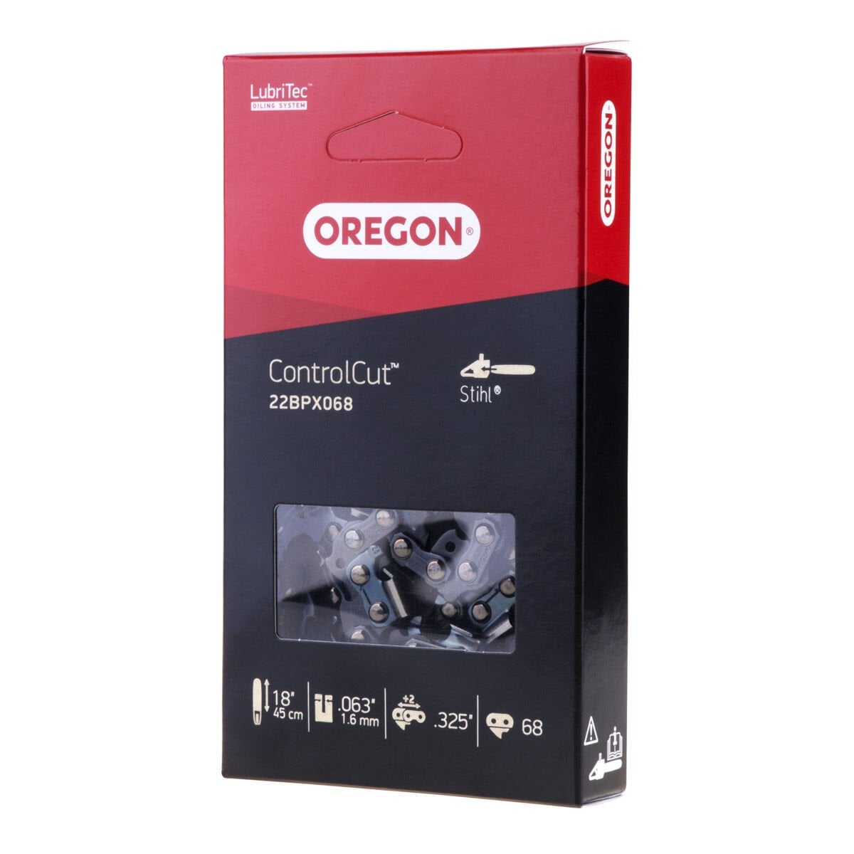 Oregon 22BPX068E KESİK ZİNCİR 34 DİŞ 3/25 YUVARLAK KUTU