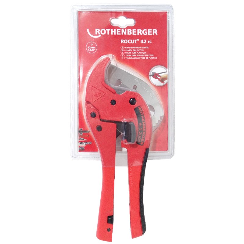 Rothenberger 52000 Rocut 42 TC PVC Boru Kesme Makası 42mm