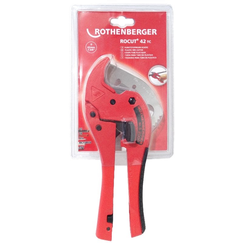Rothenberger 52000 Rocut 42 TC PVC Boru Kesme Makası 42mm