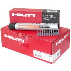 Hilti X-C 27 G3 MX Beton Çivisi 1200 Adet - GC 42 Makina Gazı 1 Adet