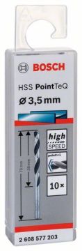 Bosch HSS PointTeQ Matkap Uç Metal 3.5x39x70mm 10 Parça