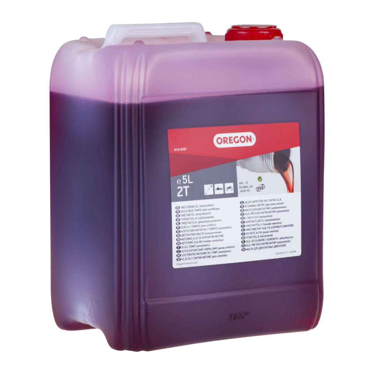 Oregon O10-6367 Benzin Karışım Yağı İki Zamanlı 5 Litre