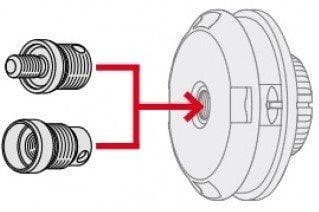 Oleo-Mac 63129008 Load&Go Misina Başlığı Kendinden Sarmalı 130mm
